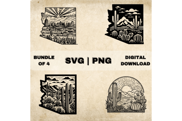 Arizona SVG Bundle: Graphics & Illustrations