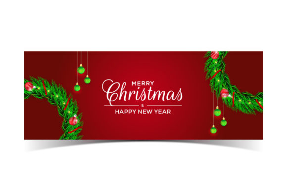 Christmas Banner Background: Graphics for Creative Publishing