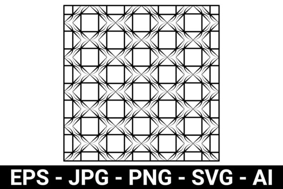 Square Shape Tile Seamless Pattern: A Versatile Graphic Design Asset for Commercial Projects